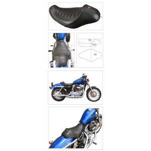 04年〜XLスポーツスター キング＆クイーンシート Bタックロールタイプ