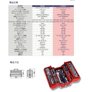 TONE TONE:トネ ツールセット(オートメカニック用デラックスタイプ)／9．5mm｜webike