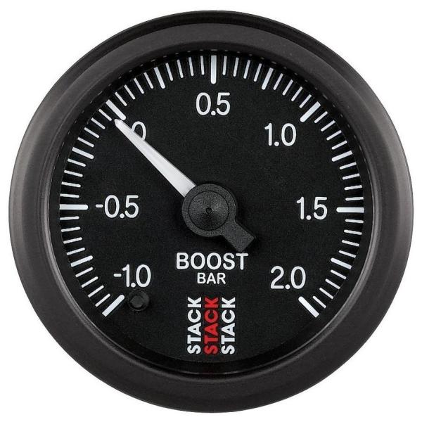 STACK スタック ST3000シリーズ ステッピング ブースト計 文字盤カラー：ブラック その他...