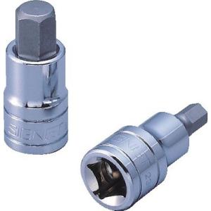 SIGNET シグネット 1／2DR ヘックスビットソケット 14MM ドライバービット ハンドツー...