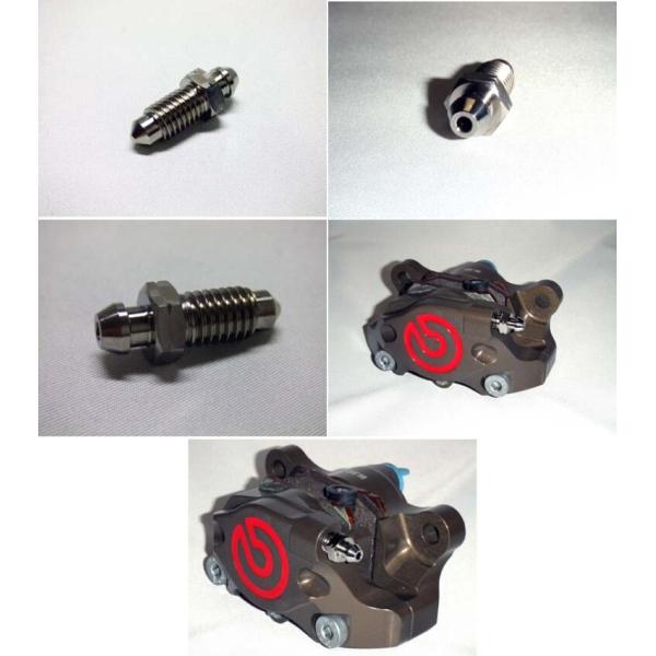 BrightLogic ブライトロジック チタンブリーダーボルト　brembo(ブレンボ)対応 ブレ...