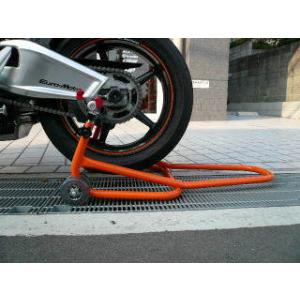 J-TRIP ジェイトリップ ロングローラーリアスタンド (本体のみ) カラー：オレンジ リアスタン...