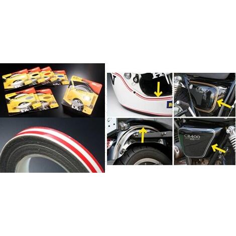 ROUGH＆ROAD ラフ＆ロード マルチストライプ カラー：ホワイト ステッカー・デカール 外装