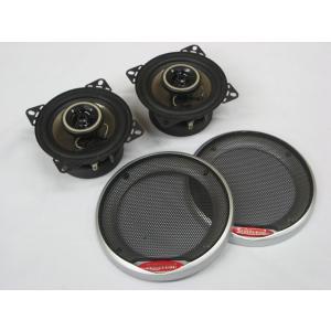 M-SOUL(ムサシ) エムソウル 4インチ防水スピーカー カラー：ガンメタ スピーカー 電装系