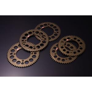 ISA アイエスエー リアスプロケット 【ドリブンスプロケット】 丁数：50 YZ80 YZ80LW...