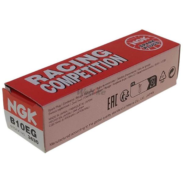 NGK エヌジーケー レーシングプラグ B10EG 3630 CR80R CR80RII KX65 ...