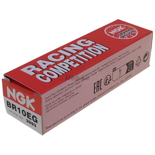 NGK エヌジーケー レーシングプラグ BR10EG 3993 CR80 CR85R CR85R2 ...