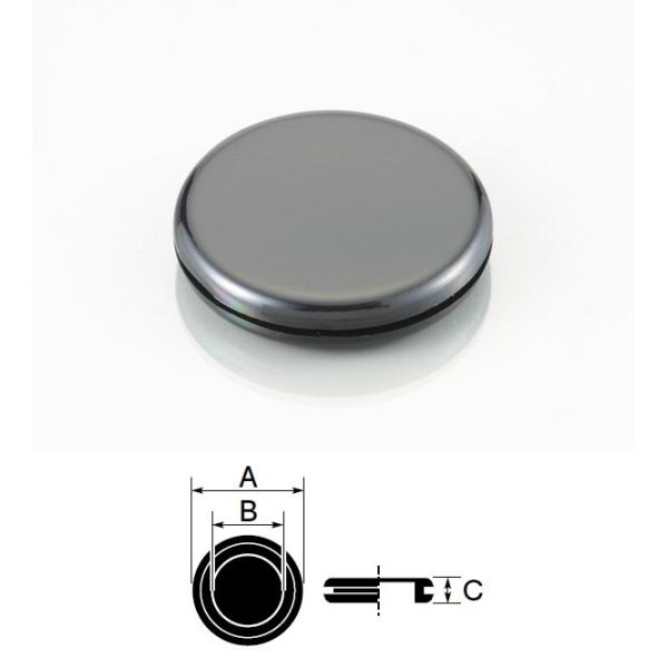 K-CON キタココンビニパーツ グロメット（PVC） A：38.1mm×B：25mm×C：7.8m...