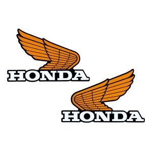 HONDA ホンダ オールドウイングステッカー14｜ウェビック1号店