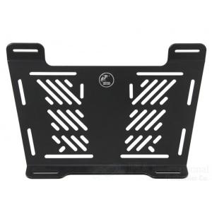 HEPCO＆BECKER ヘプコ＆ベッカー リアキャリア拡張プレート カラー：ブラック 汎用 バッグ...