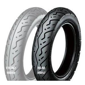 IRC アイアールシー MB47 【90/100-10 53J TL】 タイヤ スペイシー125 N...