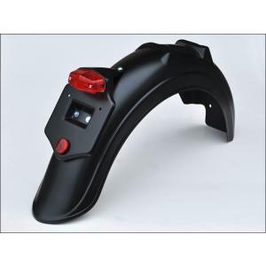 OSCAR（オスカー） リアフェンダータイプB 黒ゲル W650 W400 KAWASAKI