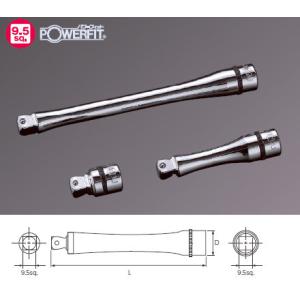 KTC Nepros ネプロス 9.5sq.ウォブルエクステンションバー D.PAT. 長さ：50m...