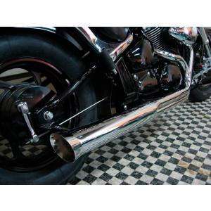 KENTEC ケンテック ローライダー2IN1マフラー 90Φ