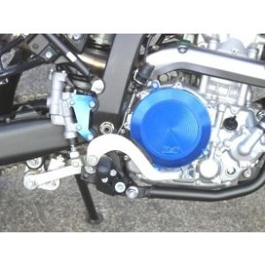 K＆T ケイアンドティー クラッチカバー カラー：ブルー WR250X WR250R