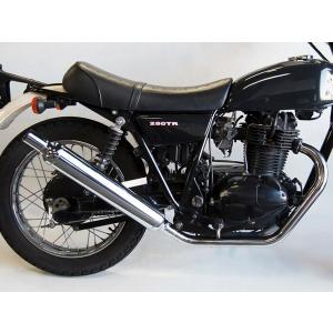 部品屋K&W メガホンマフラー TR250 KAWASAKI カワサキ フル