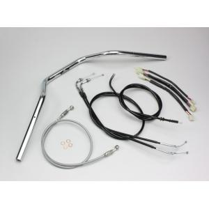 ハリケーン ZII-TYPE ハンドルkit (ステンレスブレーキホース