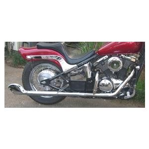 Garage T＆F ガレージ ベントマフラー タイプ1 カラー：ステンレス