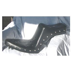 スティード400/600用シート アメリカンドリームス American Dreams（アメリカンドリームス） K＆Qシート ファイヤー