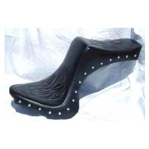 American Dreams アメリカンドリームス キング＆クィーンシート ファイヤーパターン ス...