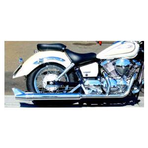 KENTEC（ケンテック） 極太スラッシュカット2IN1マフラー 90Φ ドラッグ