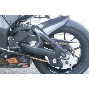 A-TECH エーテック チェーンガード 素材：FRP／ホワイト ZX-10R KAWASAKI カ...