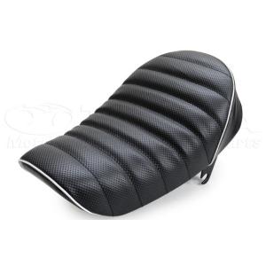 A型モンキーブラックシート ホンダ（HONDA） モンキー Z50J カスタムシート タックロール ブラック