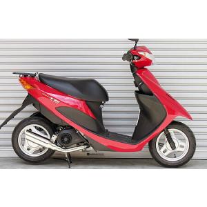 レッツ4用 シークレットスピード製マフラー！ 耐熱クリアです。 スズキ レッツ4用 50φマフラー FEBRUA フェブルア 耐熱クリア O2
