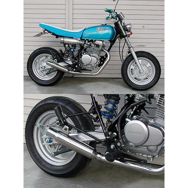 WirusWin ウイルズウィン シャープマフラー エイプ100 HONDA ホンダ フルエキゾース...