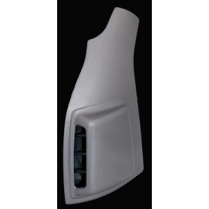 DCUATRO ディーキャトロ フロントエアダムパネル 8P4/ダークブルー トランポ用品