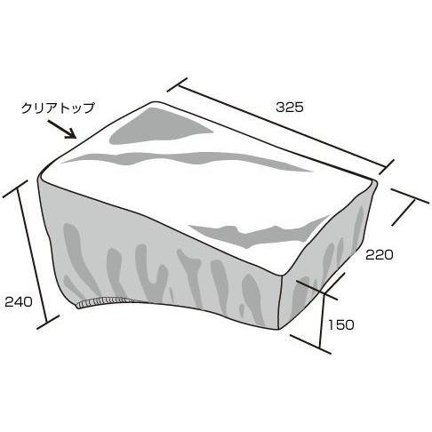 TANAX motofizz タナックス モトフィズ レインカバー MP-176 バッグ用レインカバ...