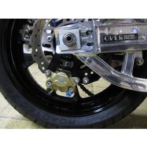 ZRX1100/1200 リヤキャリパーサポート (brembo 2POT） ブラック