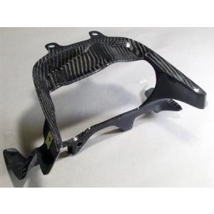 zrx1200daegエーテックカーボンリアインナー美品 A-TECH（エーテック） アッパーカウルインナー 素材：平織カーボン
