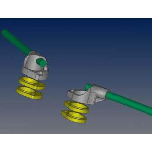 BEET ビート 専用スペーサーセット ZX-14R KAWASAKI カワサキ ハンドルアップスペ...