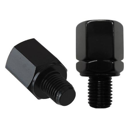 TANAX NAPOLEON タナックス ナポレオン 逆ネジアダプター カラー：ブラック ミラーアダ...