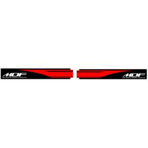 MDF エムディーエフ 車種別グラフィックデカールキット XR250ファイア スイングアーム部分、左...