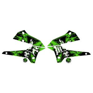 MDF エムディーエフ 車種別グラフィックデカールキット D-TRA Xブラッディ シュラウド部分、...