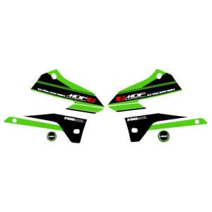 MDF エムディーエフ 車種別グラフィックデカールキット D-TRA Xアタッカ シュラウド部分、左...