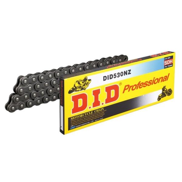 DID ダイドー SUPERノンシールチェーン 530NZ スチール 【軽圧入クリップ(FJ)ジョイ...