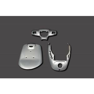 ヤマハ　JOG Aprio 社外品　黒　カバー　三点　新品 YAMAHA ヤマハ アプリオ 4JP 外装セット 3点 黒 ブラック 新品