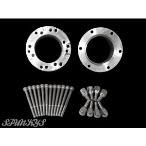 SPUNKY’S スパンキーズ ジャイロ用マルチホイールスペーサー100mm(アルミホイール用ナット...