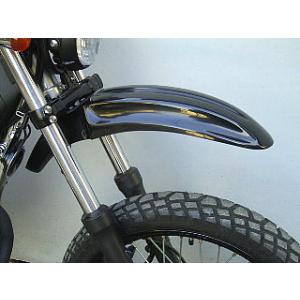 OSCAR オスカー アップタイプフロントフェンダー 黒ゲル XG250 TRICKER [トリッカ...