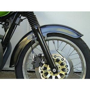 OSCAR（オスカー） フロントフェンダータイプB 黒ゲル W800：W650