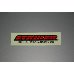 STRIKER ストライカー ストライカー オリジナルグッズ ステッカー小 カラー：レッド