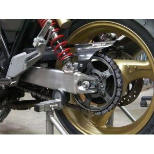 STRIKER ストライカー カーボンチェーンカバー CB400スーパーフォア CB400スーパーボ...