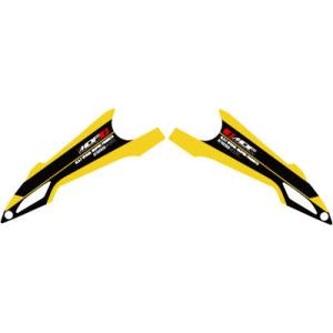 デイトナ製トリッカー シュラウド 左右 黒 社外 中古 バイク 部品 