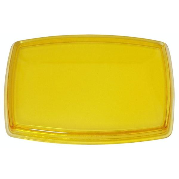 Neofactory ネオファクトリー スクエアヘッドライトレンズ イエロー 汎用 HARLEY-D...