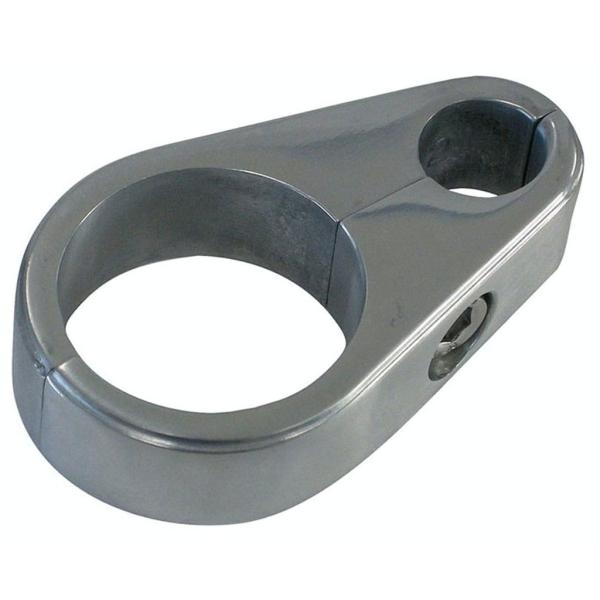 Neofactory ネオファクトリー 1インチ用クラッチケーブルクランプ ポリッシュ 汎用 HAR...