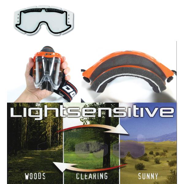 PROGRIP プログリップ ダブルライトセンシティブレンズ ゴーグルレンズ アパレル