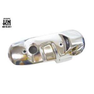 KN企画 メッキクランクケースカバー/JOG90・アクシス90 MCK-02-S